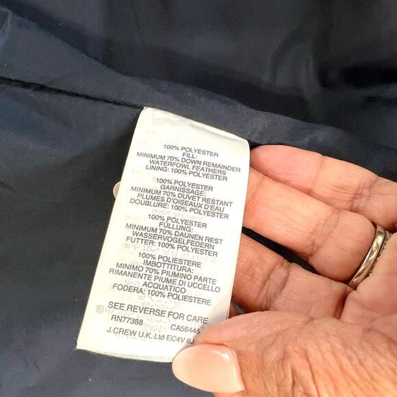 J.Crew Excursion Quilted Buffalo Red & Black Check Vest - Picture 9 of 12